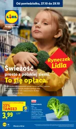 Gazetka promocyjna Lidl - GAZETKA - Gazetka - ważna od 29.10 do 29.10.2025 - strona 20 - produkty: Por, O nas, Dzieci, Brokuły