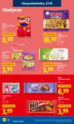 Gazetka promocyjna Lidl - GAZETKA - Gazetka - ważna od 29.10 do 29.10.2025 - strona 44 - produkty: Ciastka, Wata cukrowa, Lizaki, Alcon, Haribo, Milka, Nimm2