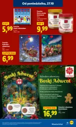 Gazetka promocyjna Lidl - GAZETKA - Gazetka - ważna od 29.10 do 29.10.2025 - strona 49 - produkty: Lizaki czekoladowe, Lizaki, Kalendarz, Kalendarz adwentowy, Fa