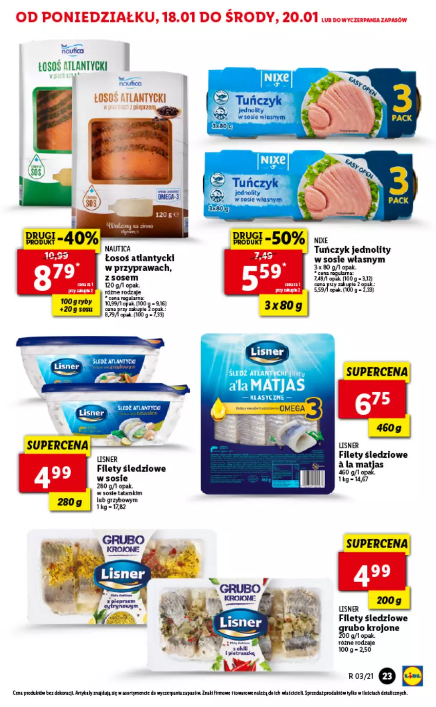 Gazetka promocyjna Lidl - Oferta tygodnia - ważna 18.01 do 21.01.2021 - strona 23