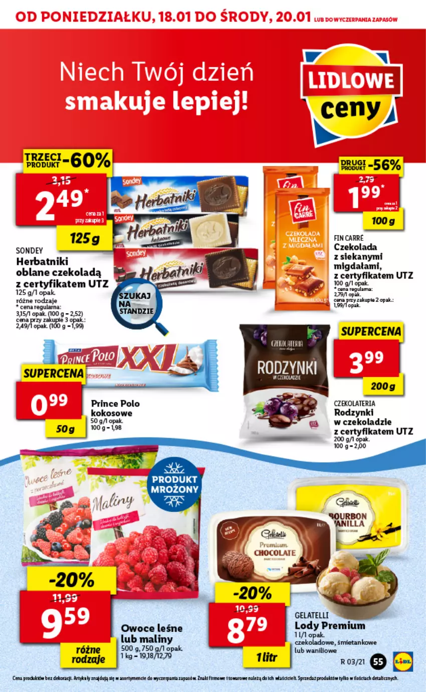 Gazetka promocyjna Lidl - Oferta tygodnia - ważna 18.01 do 21.01.2021 - strona 55