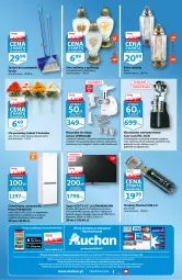 Gazetka promocyjna Auchan - Skarbonka #41 - Gazetka - ważna od 20.10 do 20.10.2021 - strona 4 - produkty: LED TV, Chłodziarka, Sok, Ser, Gry, Wyciskarka wolnoobrotowa, Pendrive, Zamrażarka, Pojemnik, Szynka, Wyciskarka, Procesor, Bukiet, Szatkownica, Znicz, Maszynka, Sztuczny kwiat, Zelmer, Obraz, PLATINET, Intel, LG, Fa