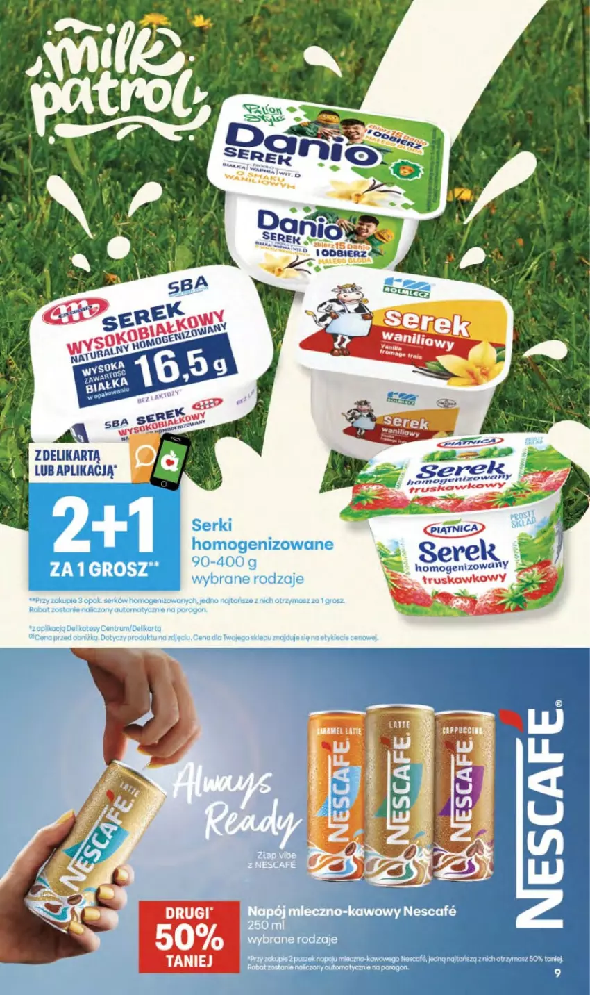 Gazetka promocyjna Delikatesy Centrum - Franczyza DC36 Czwartek - ważna 03.09 do 09.09.2026 - strona 9 - produkty: Rust, Ser, Serek, Serek homogenizowany