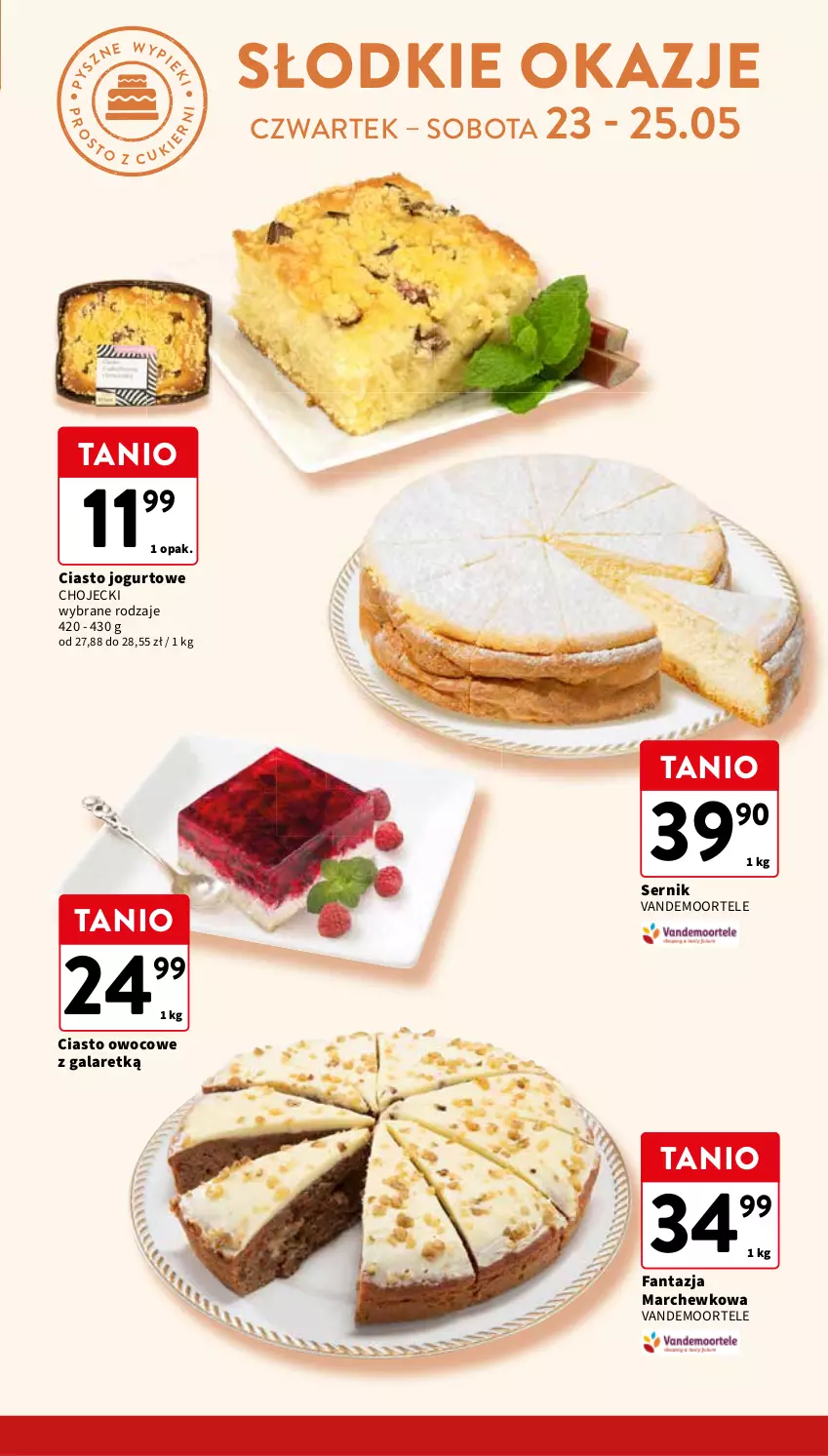 Gazetka promocyjna Intermarche - Gazetka Intermarche - ważna 23.05 do 27.05.2024 - strona 29 - produkty: Ciasto jogurtowe, Fa, Fanta, Gala, Jogurt, Ser