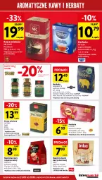 Gazetka promocyjna Intermarche - Gazetka Intermarche - Gazetka - ważna od 27.05 do 27.05.2024 - strona 31 - produkty: Earl Grey, Inka, Tropical, Kawa mielona, Kawa, Lack, Tetley, Lipton, Jacobs, Herbata, Napój, Fa