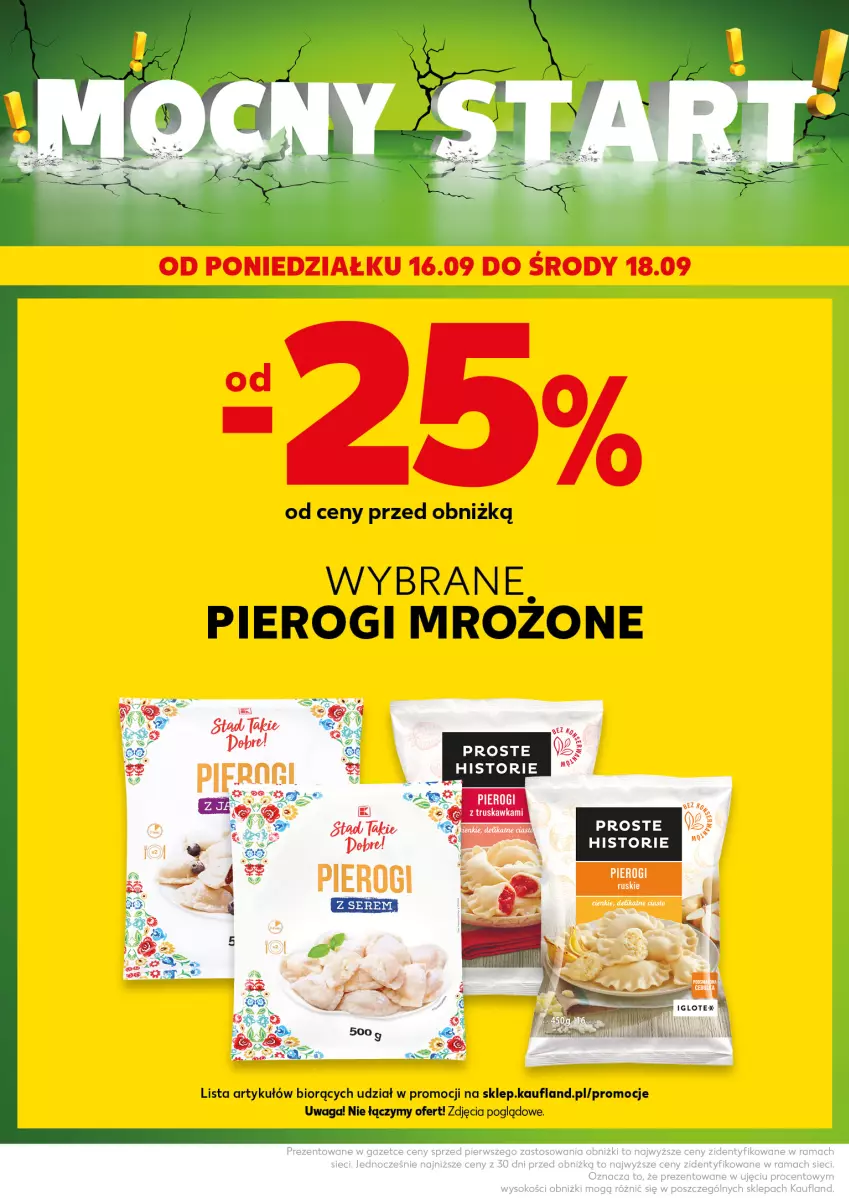 Gazetka promocyjna Kaufland - Kaufland - ważna 16.09 do 18.09.2024 - strona 2 - produkty: Pierogi, Rama, Waga