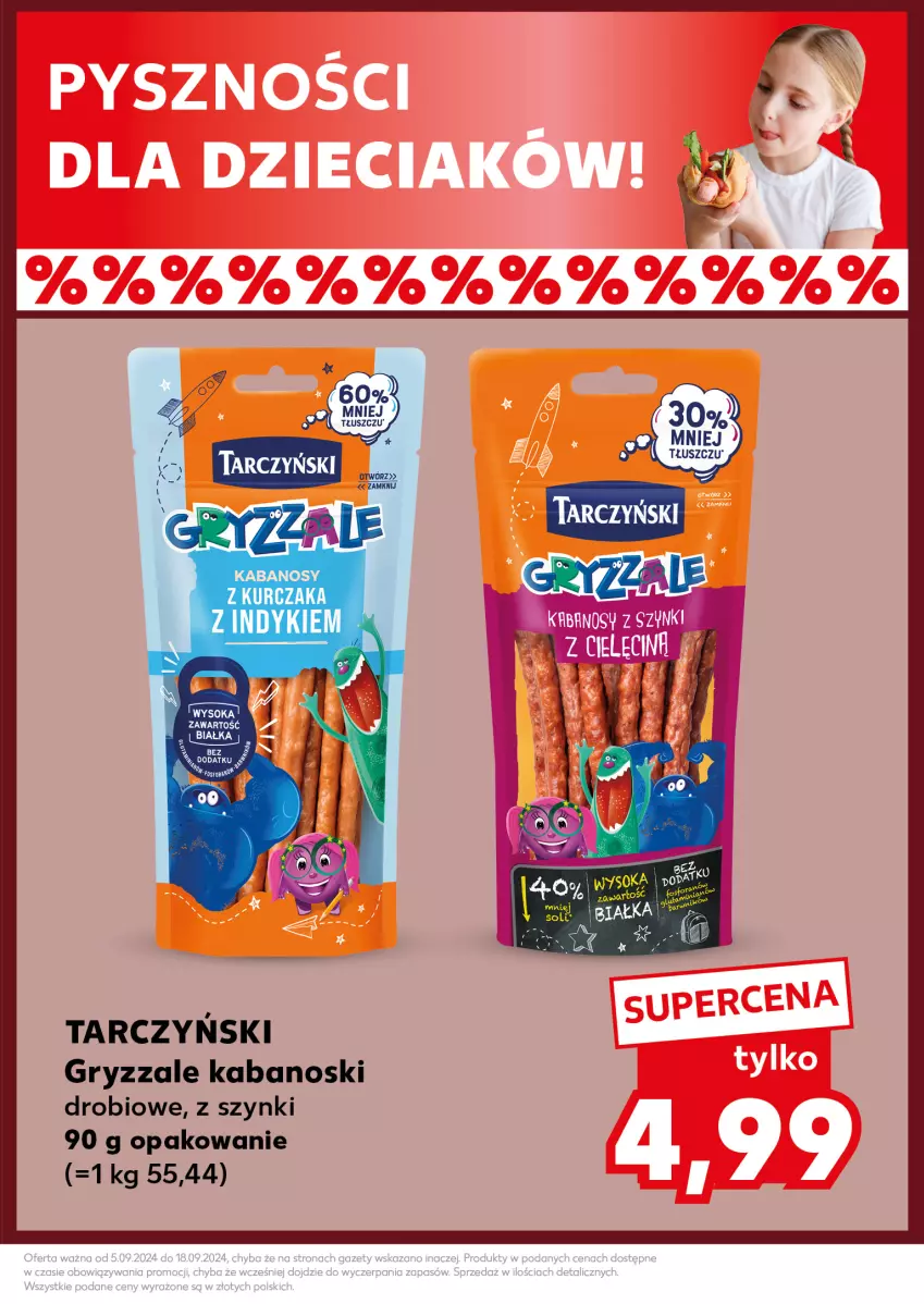 Gazetka promocyjna Kaufland - Kaufland - ważna 16.09 do 18.09.2024 - strona 21 - produkty: Gry, Kabanos, Kurczak, Sok, Tarczyński