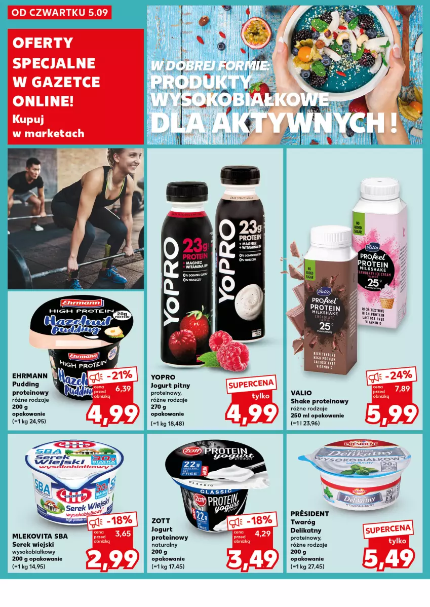 Gazetka promocyjna Kaufland - Kaufland - ważna 16.09 do 18.09.2024 - strona 26 - produkty: Jogurt, Jogurt pitny, Koc, Mleko, Mlekovita, Pudding, Ser, Serek, Serek wiejski, Sok, Twaróg, Twaróg delikatny, Zott