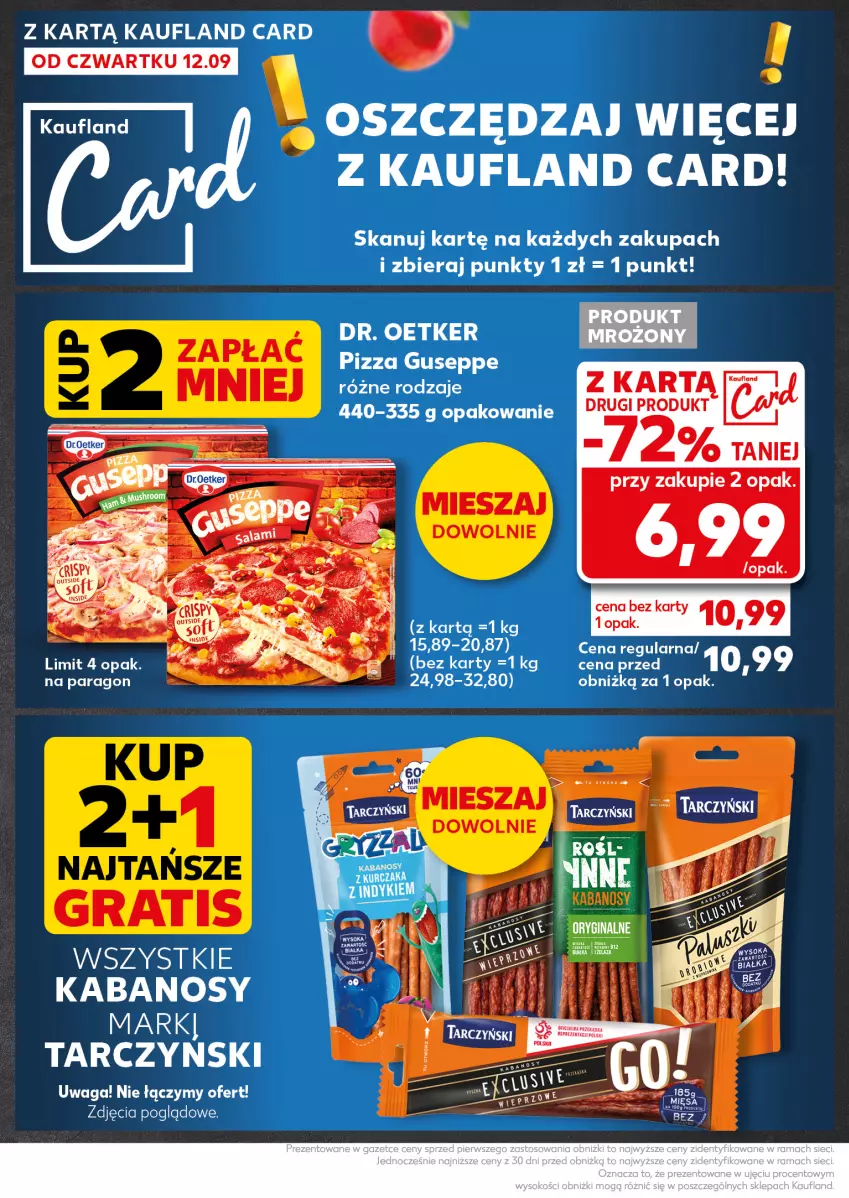 Gazetka promocyjna Kaufland - Kaufland - ważna 16.09 do 18.09.2024 - strona 4 - produkty: Dr. Oetker, Gra, Kabanos, Pizza, Waga