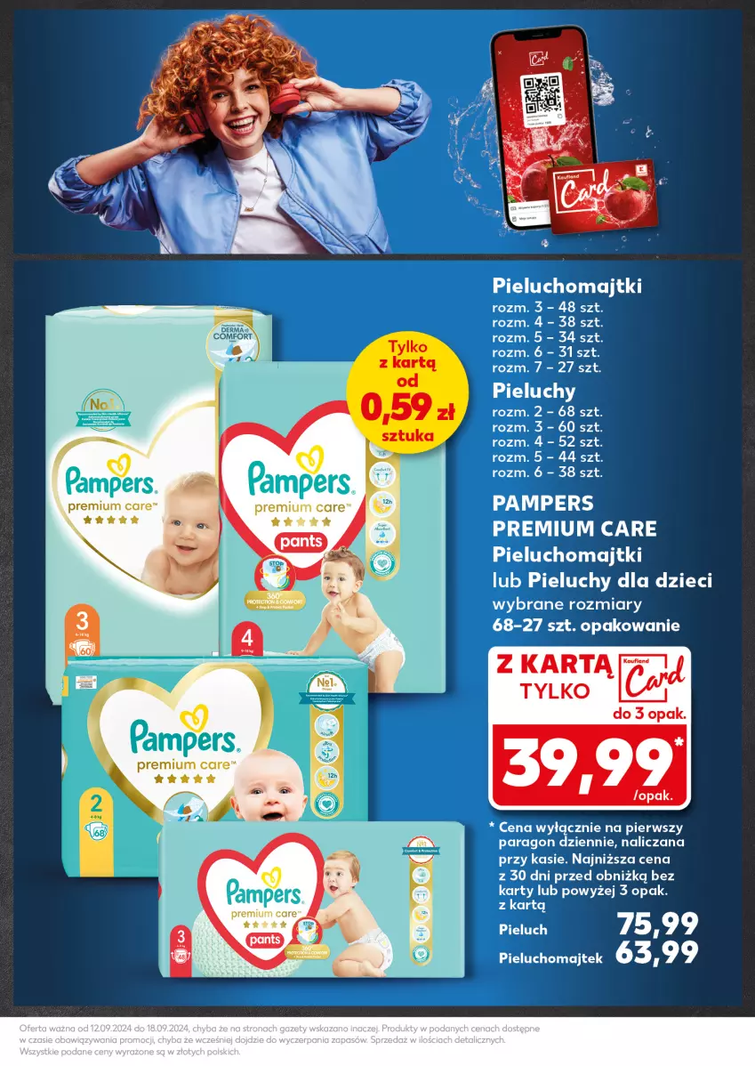 Gazetka promocyjna Kaufland - Kaufland - ważna 16.09 do 18.09.2024 - strona 5 - produkty: Dzieci, LG, Majtki, Pieluchomajtki, Pieluchy