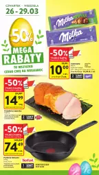 Gazetka promocyjna Intermarche - Gazetka Intermarche - Gazetka - ważna od 30.03 do 30.03.2026 - strona 4 - produkty: Polędwica, Pekpol, Tefal, Czekolada, Patelnia, Milka, Fa