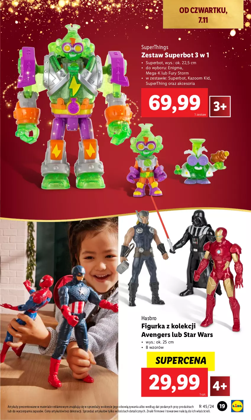 Gazetka promocyjna Lidl - KATALOG ZABAWKI - ważna 02.11 do 24.12.2024 - strona 19 - produkty: Avengers, Hasbro, Star Wars