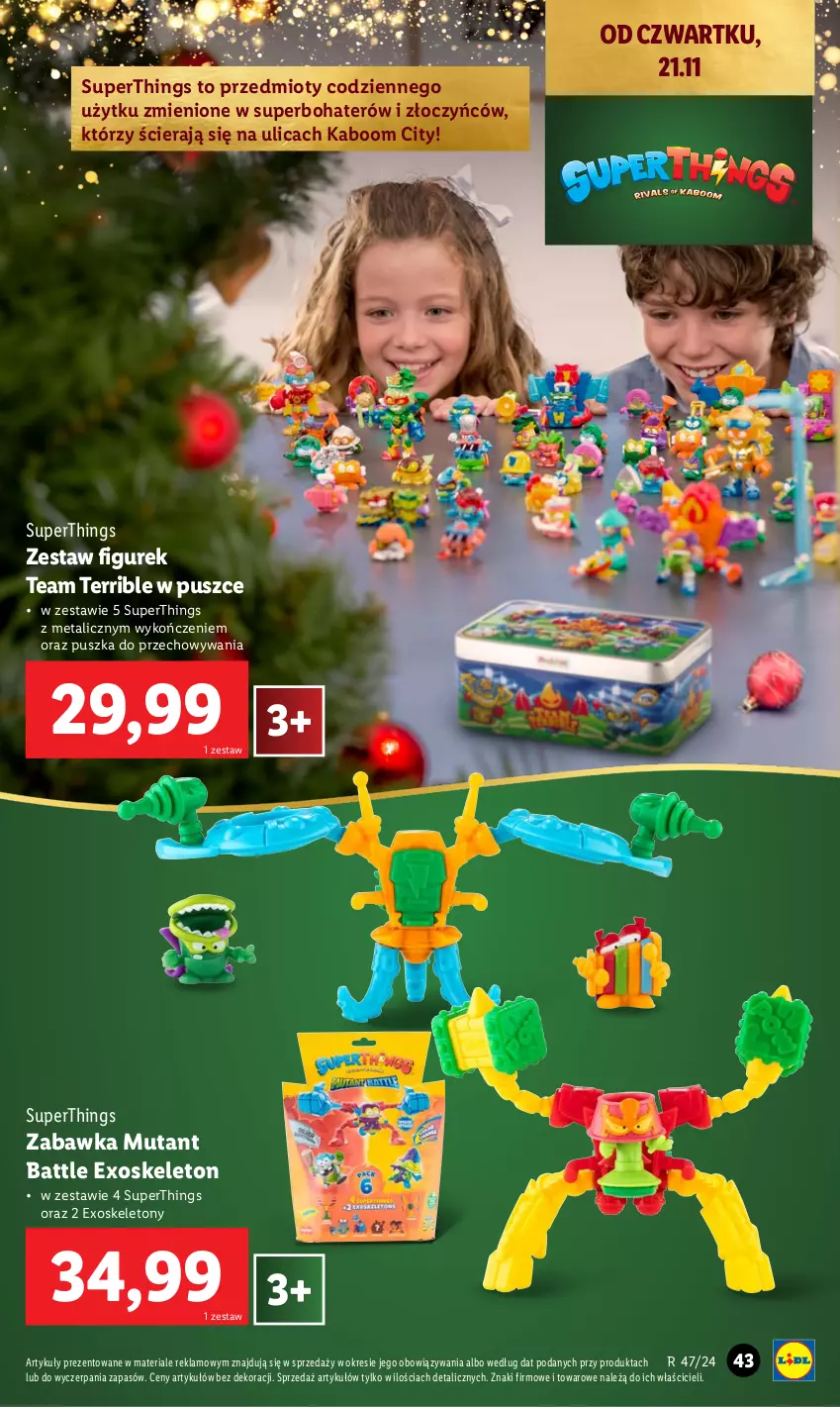 Gazetka promocyjna Lidl - KATALOG ZABAWKI - ważna 02.11 do 24.12.2024 - strona 43 - produkty: Zabawka