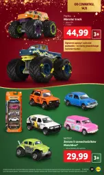 Gazetka promocyjna Lidl - KATALOG ZABAWKI - Gazetka - ważna od 24.12 do 24.12.2024 - strona 25 - produkty: Chodzik, Mattel, Monster truck, Opony