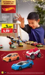 Gazetka promocyjna Lidl - KATALOG ZABAWKI - Gazetka - ważna od 24.12 do 24.12.2024 - strona 28 - produkty: Chodzik, Mattel, Hot Wheels