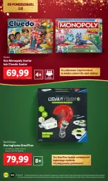 Gazetka promocyjna Lidl - KATALOG ZABAWKI - Gazetka - ważna od 24.12 do 24.12.2024 - strona 60 - produkty: Gry, Gra, Ravensburger, Gravitrax, Burger, Hasbro, Monopoly