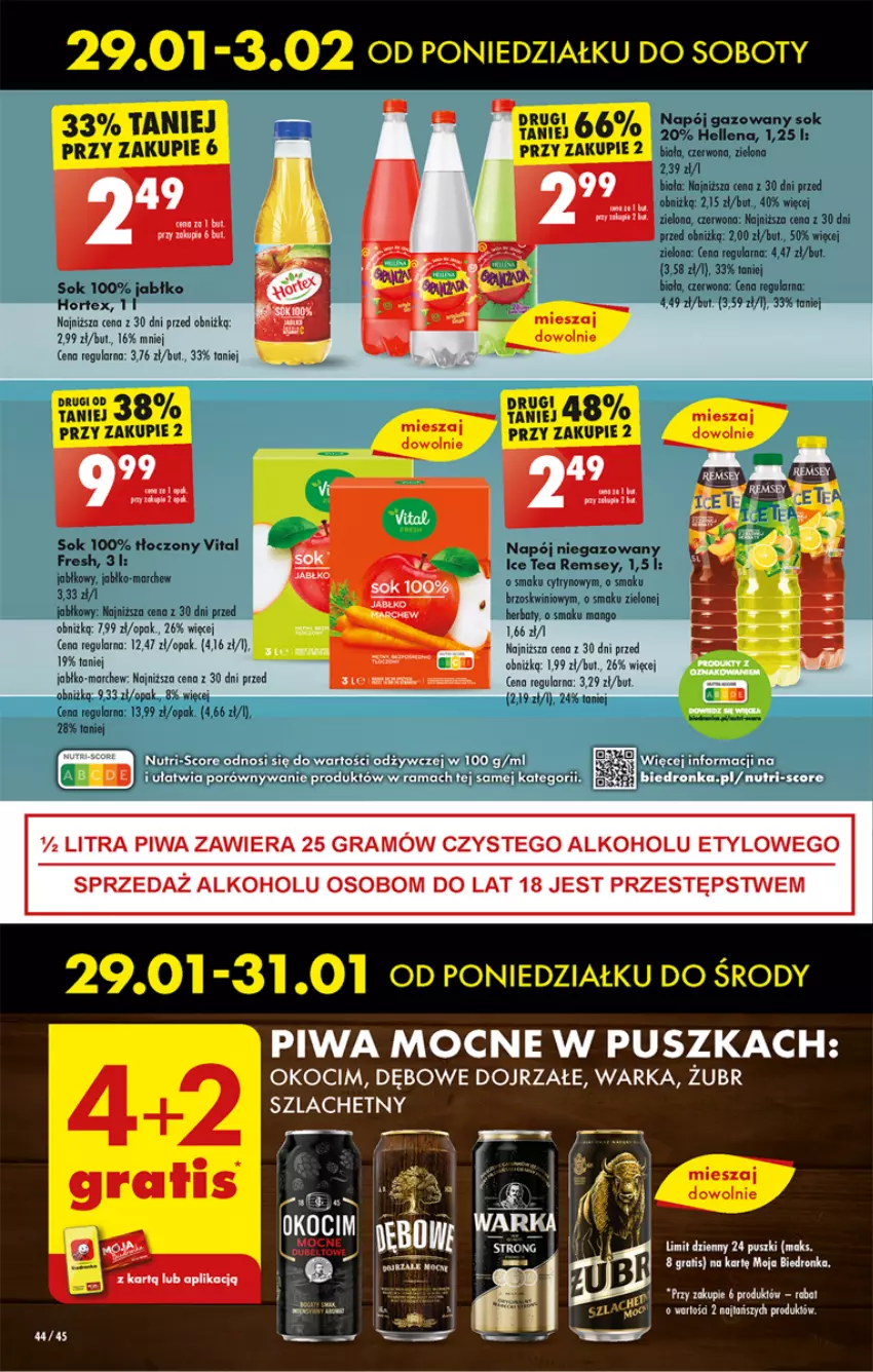 Gazetka promocyjna Biedronka - Od poniedzialku - ważna 29.01 do 03.02.2024 - strona 50 - produkty: Dron, Gra, Koc, Okocim, Piwa, Por, Rama, Warka