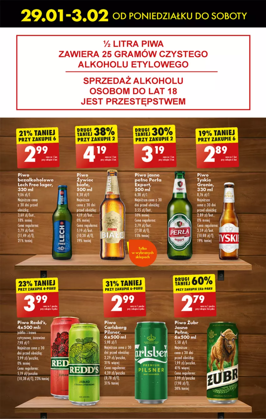 Gazetka promocyjna Biedronka - Od poniedzialku - ważna 29.01 do 03.02.2024 - strona 51 - produkty: Carlsberg, Fa, Gra, Klej, Piwa, Piwo, Piwo jasne, Por, Puf