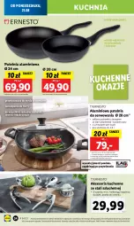 Gazetka promocyjna Lidl - GAZETKA - Gazetka - ważna od 27.08 do 27.08.2023 - strona 24 - produkty: Praska, Sok, Ser, Por, Koc, Kuchnia, LANA, Korkociąg, Patelnia