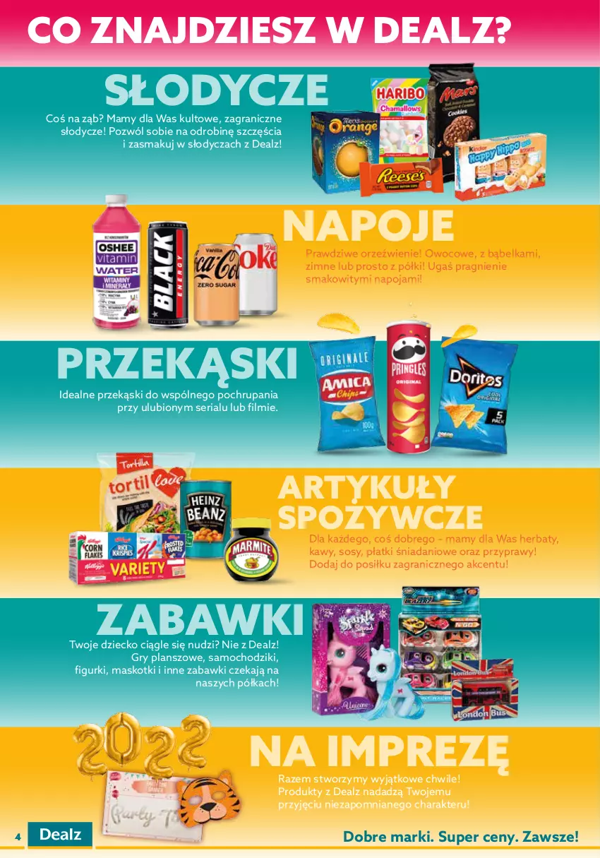 Gazetka promocyjna Dealz - WIELKIE OTWARCIE: 03.03.2023🥳Park Handlowy Jastrovia, Jastrowie - ważna 03.03 do 16.03.2023 - strona 4 - produkty: HP, Napoje, Zdrowie