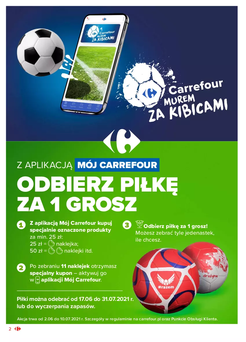 Gazetka promocyjna Carrefour - Gazetka Market - ważna 28.06 do 10.07.2021 - strona 2 - produkty: Klej, Stek