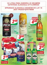 Gazetka promocyjna Dino - Gazetka 24 / 2024 - Gazetka - ważna od 18.06 do 18.06.2024 - strona 48 - produkty: Piwo, Rura, Carlsberg, Piwo jasne, Harnaś, Kozel