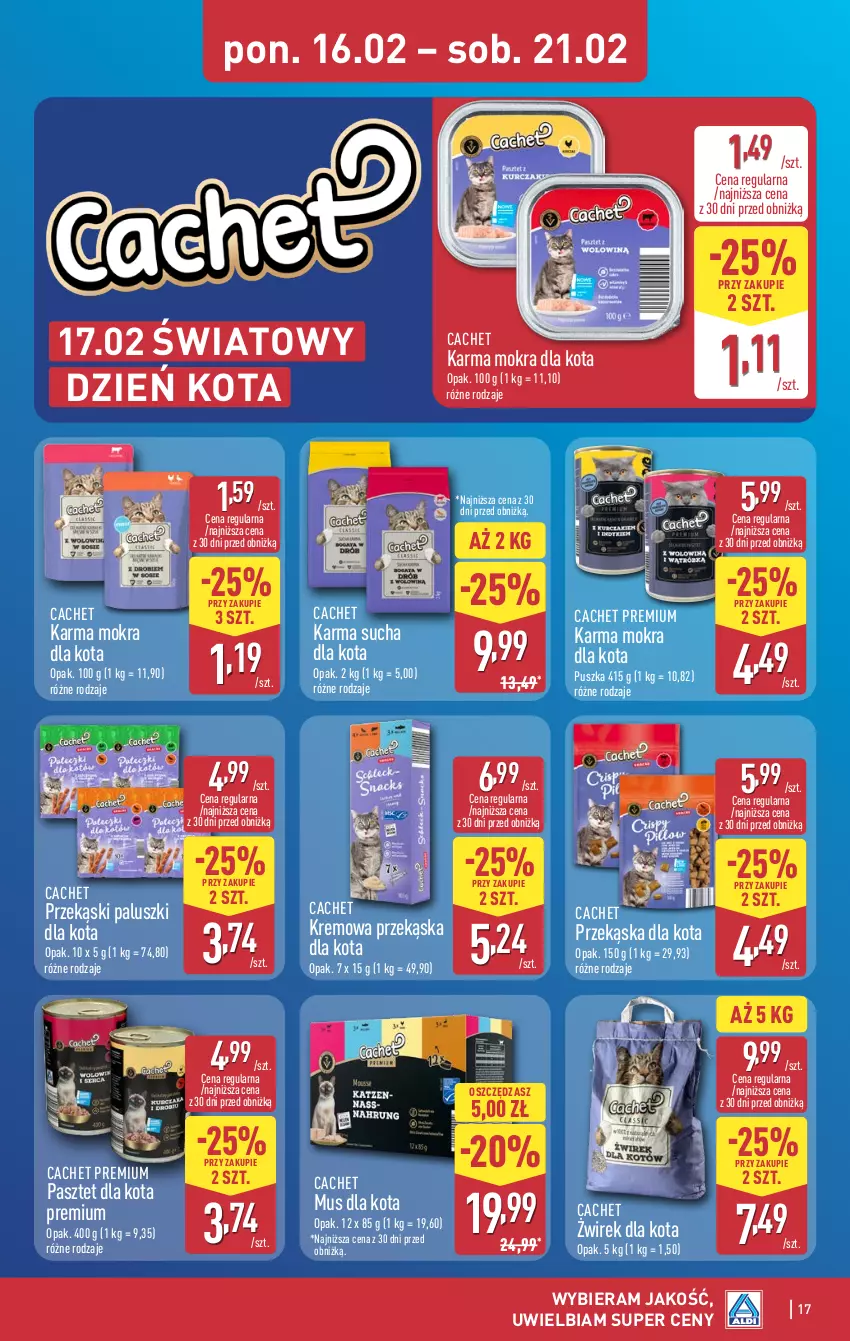 Gazetka promocyjna Aldi - Pełna oferta - ważna 16.02 do 21.02.2026 - strona 17 - produkty: Mus, Pasztet