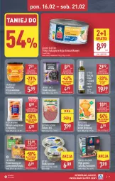 Gazetka promocyjna Aldi - Pełna oferta - Gazetka - ważna od 21.02 do 21.02.2026 - strona 7 - produkty: Sałatka, Sos, Ser, Gin, Gra, Salami, Oliwki, Golden Seafood, Sałat, Konfitura, Camembert, Kotlet, Tuńczyk, Oliwa z oliwek, Gouda, Olej, Danie gotowe
