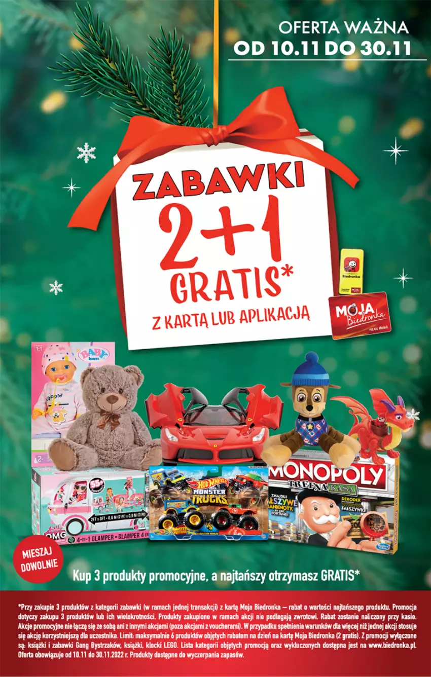 Gazetka promocyjna Biedronka - W tym tygodniu  P - ważna 14.11 do 19.11.2022 - strona 52 - produkty: Dron, Gra, Klocki, LEGO, Rama