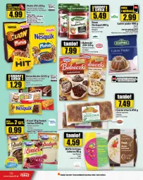 Gazetka promocyjna Topaz - Gazetka - Gazetka - ważna od 16.10 do 16.10.2024 - strona 16 - produkty: Piec, Strucla, Kit Kat, Cheerios, Corn flakes, Top, Cukier puder, Cukier, Nesquik, Kisiel, Wafle, Lion, Dr. Oetker, Puder, Cini Minis, Budyń, Herbapol, Babeczki, Wafle tortowe