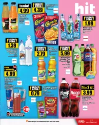 Gazetka promocyjna Topaz - Gazetka - Gazetka - ważna od 16.10 do 16.10.2024 - strona 23 - produkty: Hoop, Top, Mus, 7up, Mirinda, Pepsi, Oranżada, Kubuś Waterrr, Cappy, Kubuś, Napój