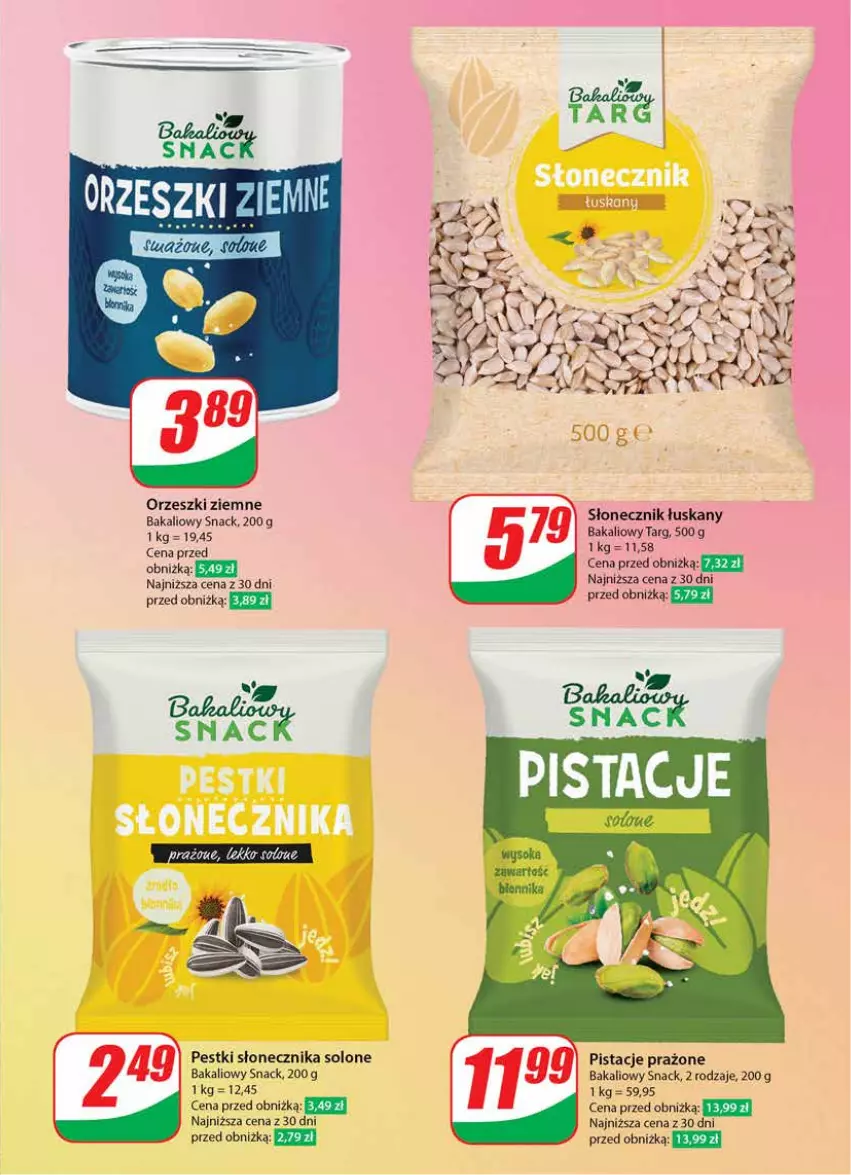 Gazetka promocyjna Dino - Gazetka 9 - ważna 28.02 do 05.03.2024 - strona 45 - produkty: Orzeszki, Orzeszki ziemne, Pistacje