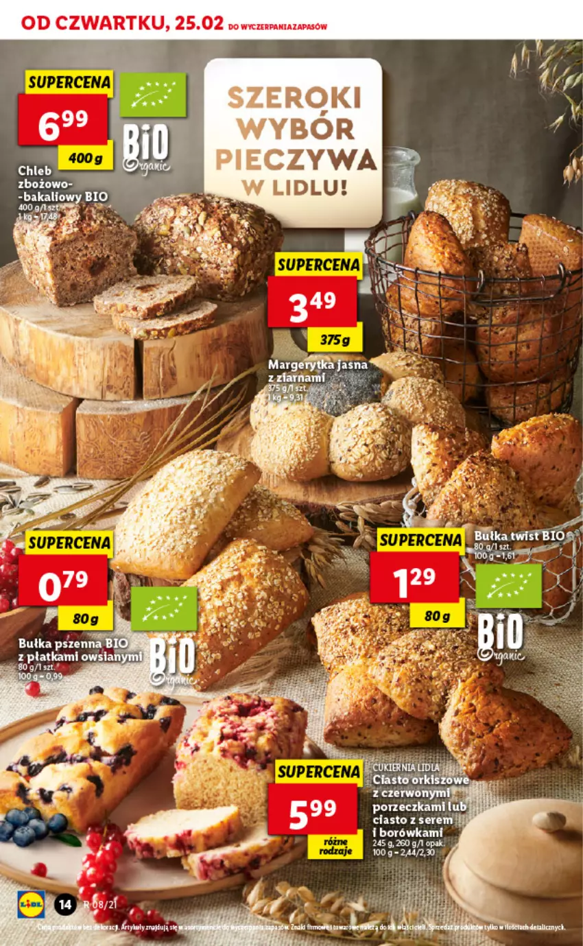 Gazetka promocyjna Lidl - GAZETKA - ważna 25.02 do 27.02.2021 - strona 14 - produkty: Borówka