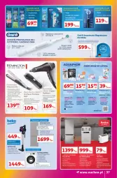 Gazetka promocyjna Auchan - Gazetka Znane Marki Lubiane Hipermarket Auchan - Gazetka - ważna od 07.06 do 07.06.2023 - strona 37 - produkty: Odkurzacz, Pralka, Por, Remington, Zamrażarka, Odkurzacz bezprzewodowy, Lack, Bateria, Szczoteczka