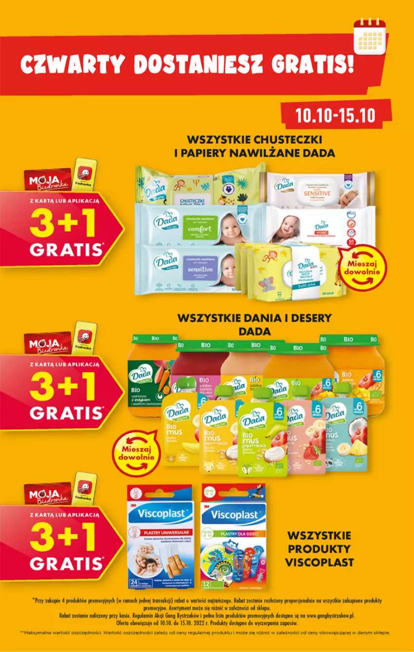 Gazetka promocyjna Biedronka - W tym tygodniu - ważna 10.10 do 15.10.2022 - strona 37 - produkty: Chusteczki, Dada, Deser, Isla, Papier, Por, Rama, Ser, Tran, Viscoplast