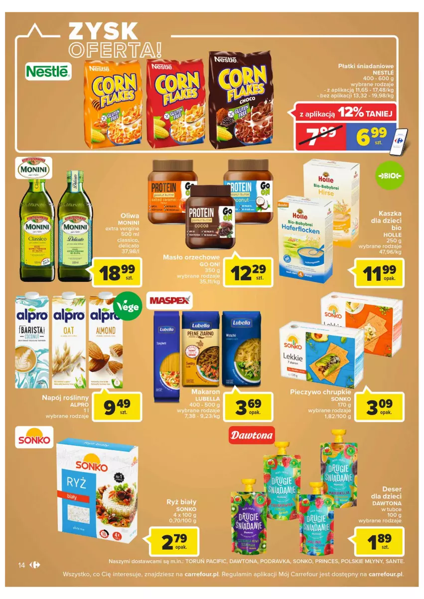 Gazetka promocyjna Carrefour - Gazetka Carrefour Targ świeżości - ważna 18.01 do 24.01.2022 - strona 14 - produkty: Alpro