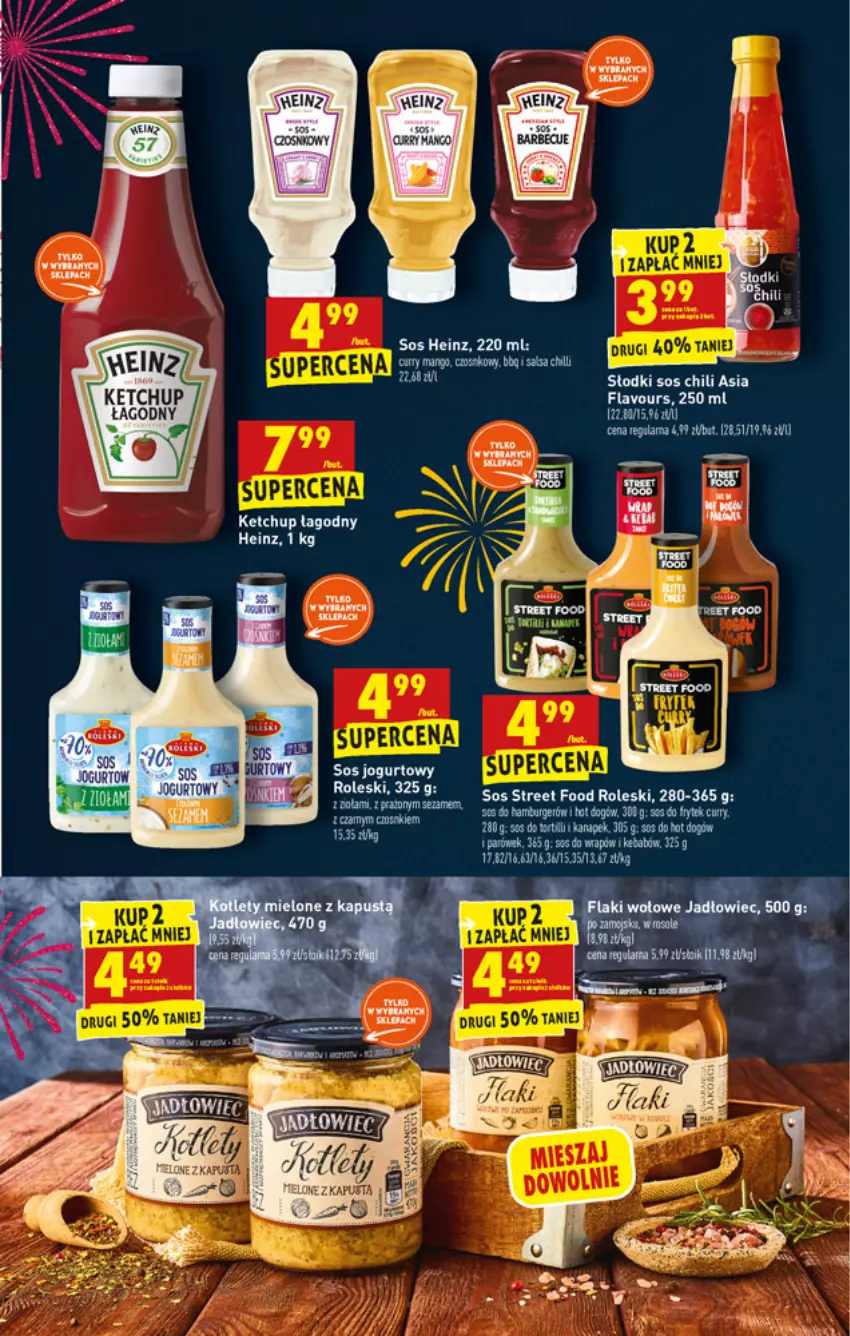 Gazetka promocyjna Biedronka - W tym tygodniu - ważna 27.12 do 31.12.2021 - strona 27 - produkty: Burger, Gala, Gin, Hamburger, Heinz, Jogurt, K2, Kebab, Ketchup, Mango, Sos