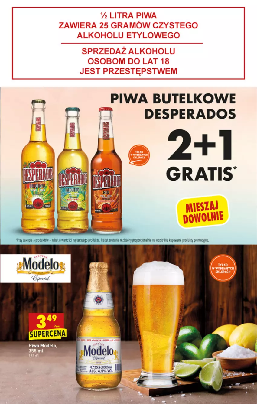 Gazetka promocyjna Biedronka - W tym tygodniu - ważna 27.12 do 31.12.2021 - strona 43 - produkty: Desperados, Gra, Piwa