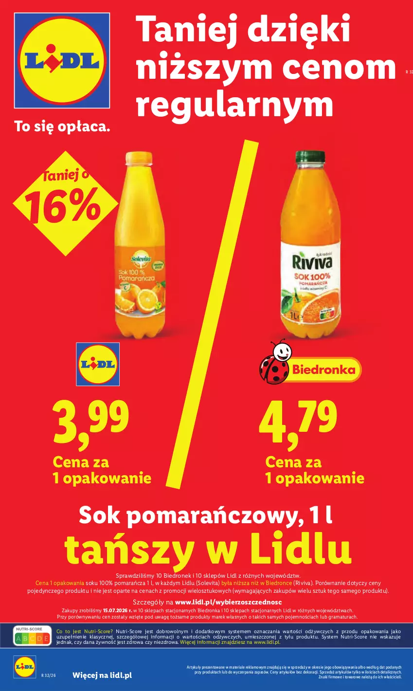 Gazetka promocyjna Lidl - Gazetka ważna od 3.08 do 5.08 - ważna 03.08 do 05.08.2026 - strona 6 - produkty: Dron, Gra, Por, Rama, Sok, Sok pomarańczowy