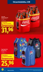Gazetka promocyjna Lidl - Gazetka ważna od 3.08 do 5.08 - Gazetka - ważna od 05.08 do 05.08.2026 - strona 20 - produkty: Coca-Cola, Pepsi