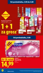 Gazetka promocyjna Lidl - Gazetka ważna od 3.08 do 5.08 - Gazetka - ważna od 05.08 do 05.08.2026 - strona 24 - produkty: Papier, Eveline, Papier toaletowy, Flora