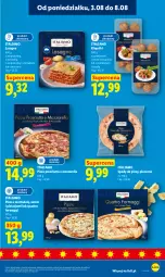 Gazetka promocyjna Lidl - Gazetka ważna od 3.08 do 5.08 - Gazetka - ważna od 05.08 do 05.08.2026 - strona 49 - produkty: Mozzarella, Piec, Ser, Prosciutto, Pizza, Bazyl, Lasagne, Maggi, Klopsiki, Szpinak
