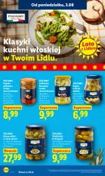 Gazetka promocyjna Lidl - Gazetka ważna od 3.08 do 5.08 - Gazetka - ważna od 05.08 do 05.08.2026 - strona 54 - produkty: Kapary, Oliwki, Bell, Papryka, Karczochy, Papryka grillowana, Bella, Grill, Olej