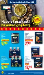 Gazetka promocyjna Lidl - Gazetka ważna od 3.08 do 5.08 - Gazetka - ważna od 05.08 do 05.08.2026 - strona 58 - produkty: Pistacje, Krem pistacjowy, Napoje, Napój gazowany, Suszone pomidory, Napój, Pomidory, Krakersy