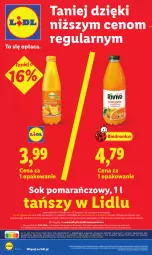 Gazetka promocyjna Lidl - Gazetka ważna od 3.08 do 5.08 - Gazetka - ważna od 05.08 do 05.08.2026 - strona 6 - produkty: Sok pomarańczowy, Sok, Por, Gra, Rama, Dron