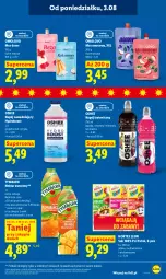 Gazetka promocyjna Lidl - Gazetka ważna od 3.08 do 5.08 - Gazetka - ważna od 05.08 do 05.08.2026 - strona 75 - produkty: Sok, Ser, Mus, Leon, Napój izotoniczny, Tymbark, Oshee, Deser, Napój, Psi Patrol, Nektar, Grejpfrut, Hortex