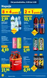 Gazetka promocyjna Lidl - Gazetka ważna od 3.08 do 5.08 - Gazetka - ważna od 05.08 do 05.08.2026 - strona 76 - produkty: Por, Gra, Napój energetyczny, Coca-Cola, Napoje, LANA, Pepsi, Sport, Woda, Mango, Napój, Kokos