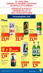 Gazetka promocyjna Lidl - Gazetka ważna od 3.08 do 5.08 - Gazetka - ważna od 05.08 do 05.08.2026 - strona 77 - produkty: Piwa, Gra, Harnaś
