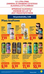 Gazetka promocyjna Lidl - Gazetka ważna od 3.08 do 5.08 - Gazetka - ważna od 05.08 do 05.08.2026 - strona 79 - produkty: Piwa, Tropical, Lovela, Lack, Fa