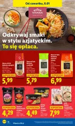 Gazetka promocyjna Lidl - GAZETKA - Gazetka - ważna od 10.01 do 10.01.2026 - strona 32 - produkty: Kurczak, Makaron, Ryż, Fasoli mung, House of Asia, Makaron ryżowy, Bulion, Lion, Sezam, Fa